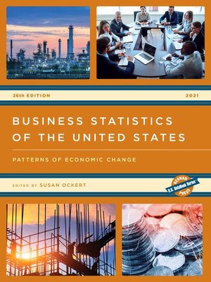 cover image of Business Statistics of the United States 2021